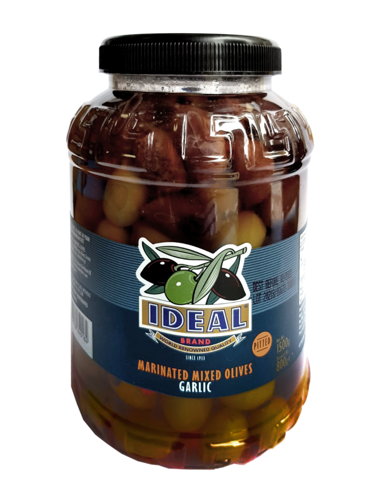 OLV066-IDEAL-Mixed-olives-Marinated-with-Garlic-pet-800g-x6-e1599648525345
