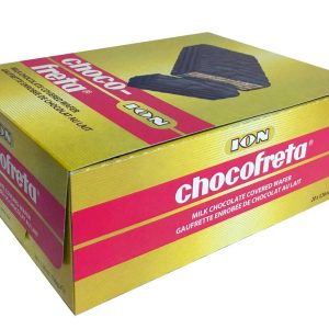 Chocofreta Wafer Milk Chocolate, 20pcs box