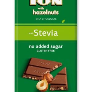 Milk Chocolate with Hazelnuts Stevia