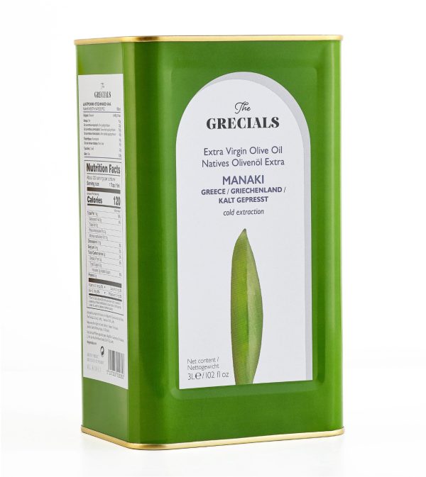 The Grecials "MANAKI" Limited 3lt Extra Virgin Olive Oil